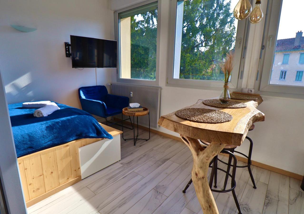 Montbéliard Superbe Studio Cosy Et Atypique 3 Etoiles מראה חיצוני תמונה