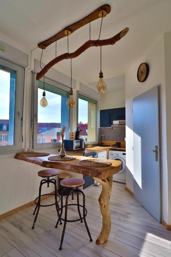 Montbéliard Superbe Studio Cosy Et Atypique 3 Etoiles מראה חיצוני תמונה